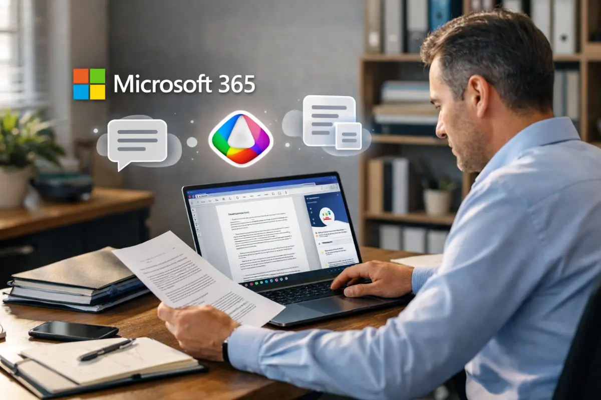 Microsoft 365 con IA para despachos profesionales