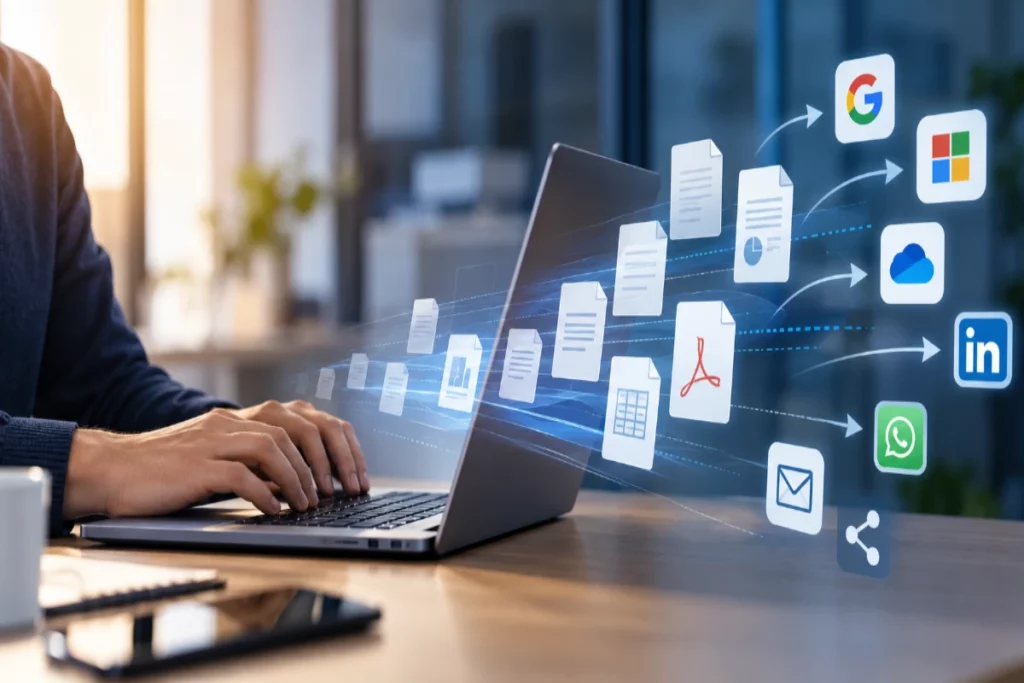 Fuga de datos porque el empleado comparte archivos y datos de la empresa